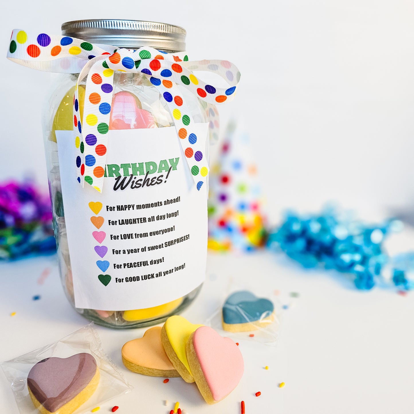 Sugar Cookie birthday wishes care package