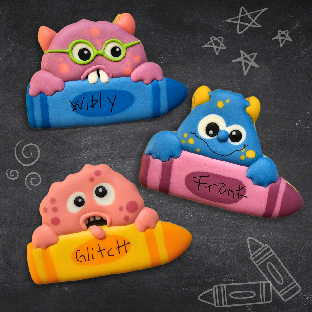 Cookie Decorating Class - Pencil Pals - cookie decorating class