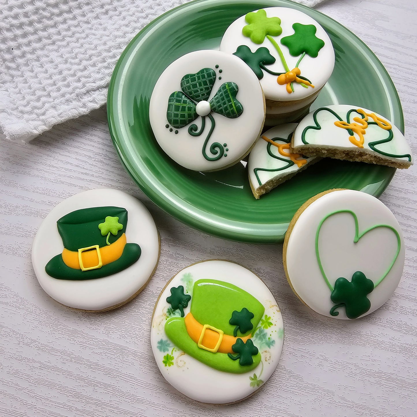 Royal Icing Transfer Sheet - St. Patrick’s Day - Royal Icing Transfer Sheet