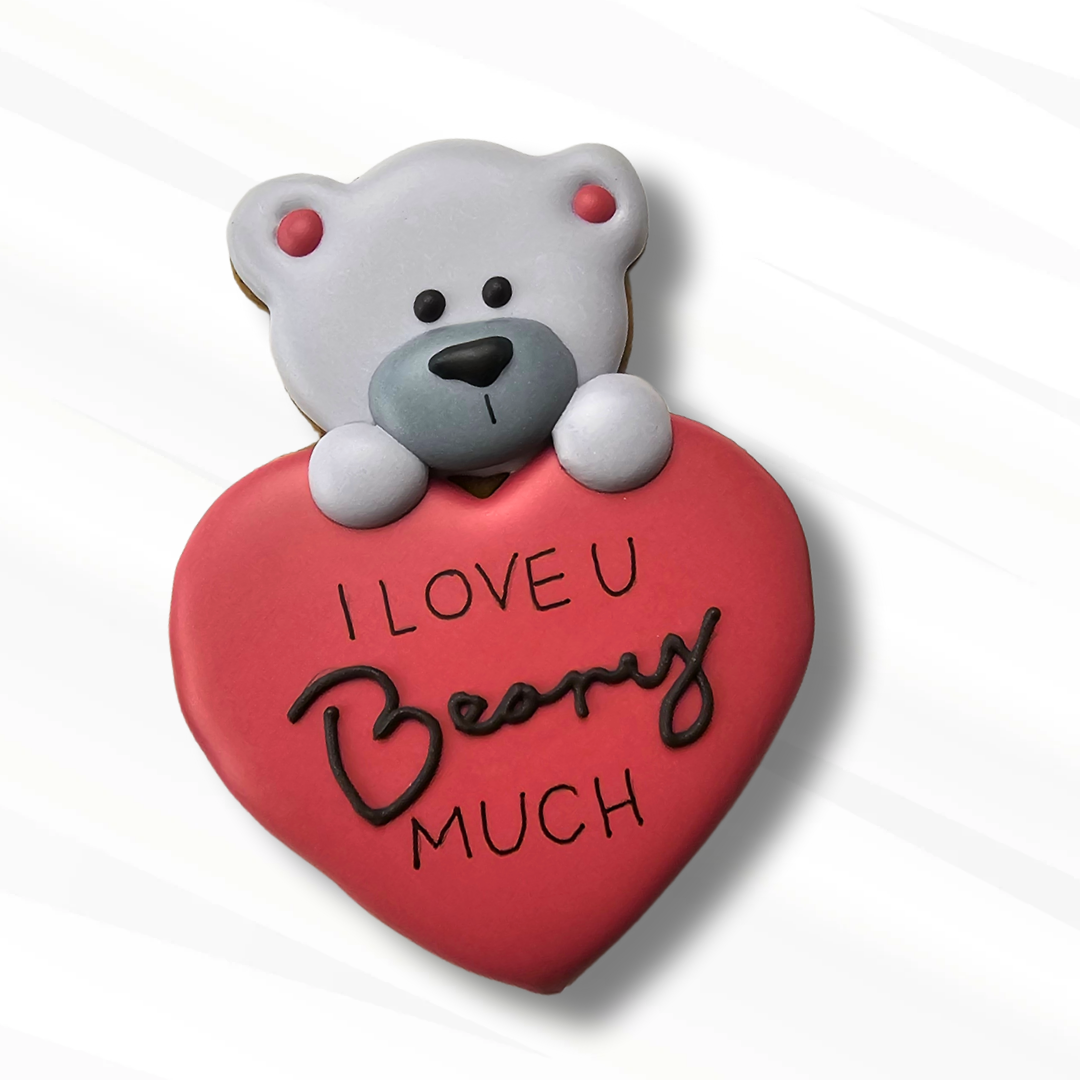 Cookie Cutter STL - Valentine’s Bear - Cookie Cutter STL Files