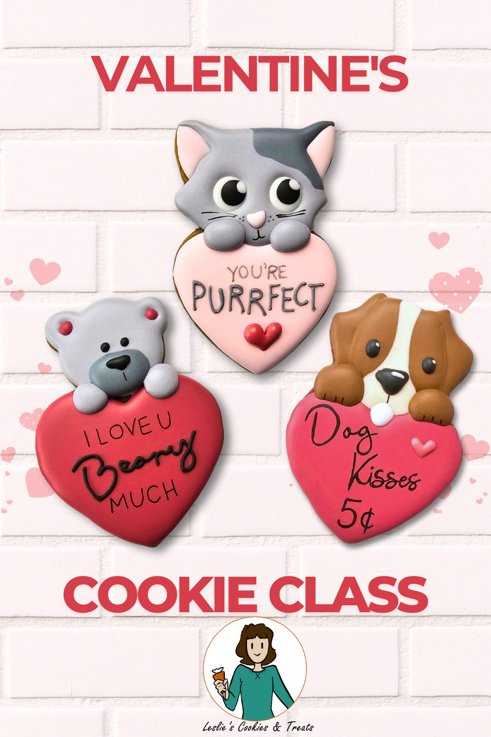 Cookie Cutter STL - Valentine’s Dog - Cookie Cutter STL Files
