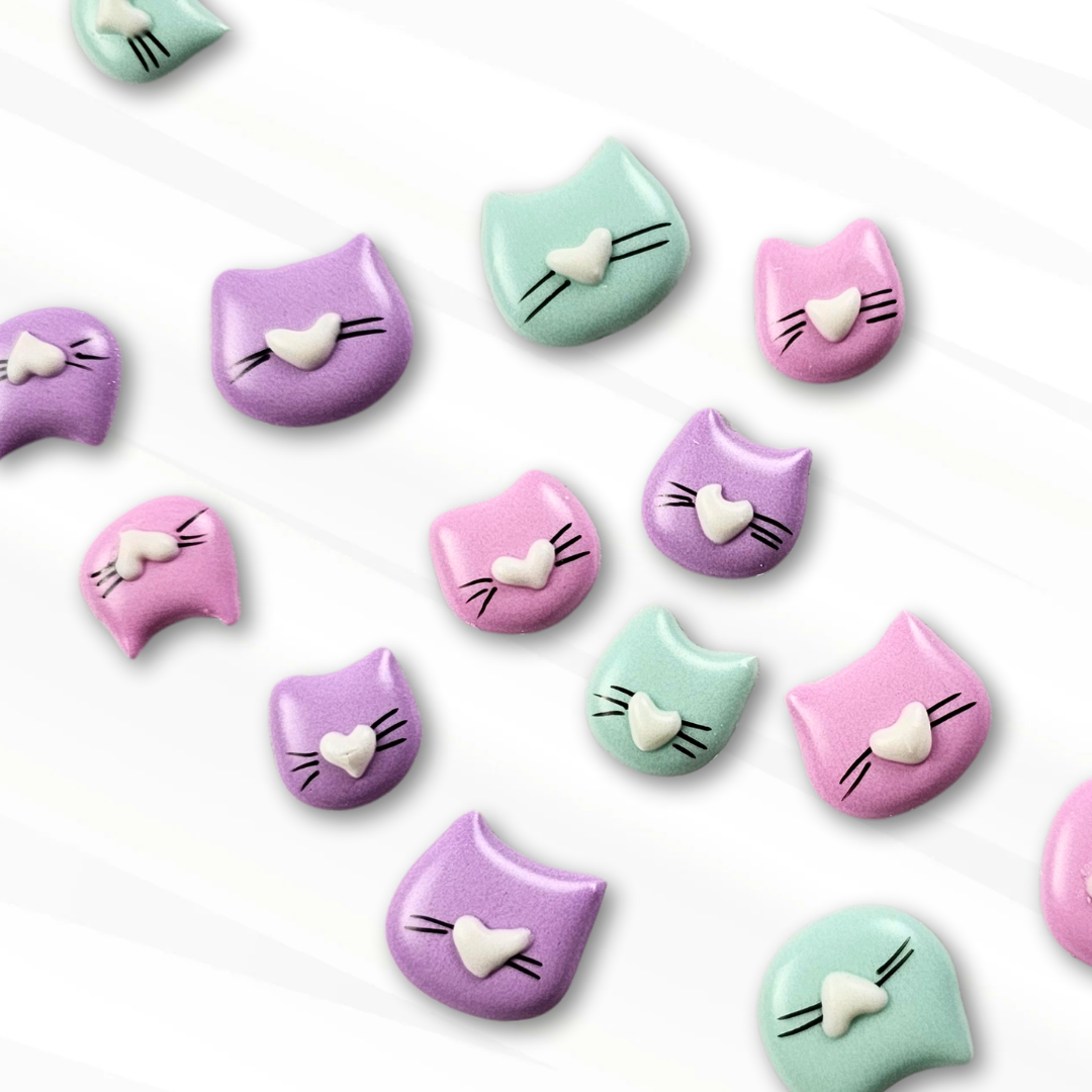 Royal Icing Transfer Sheet - Cats - Royal Icing Transfer Sheet