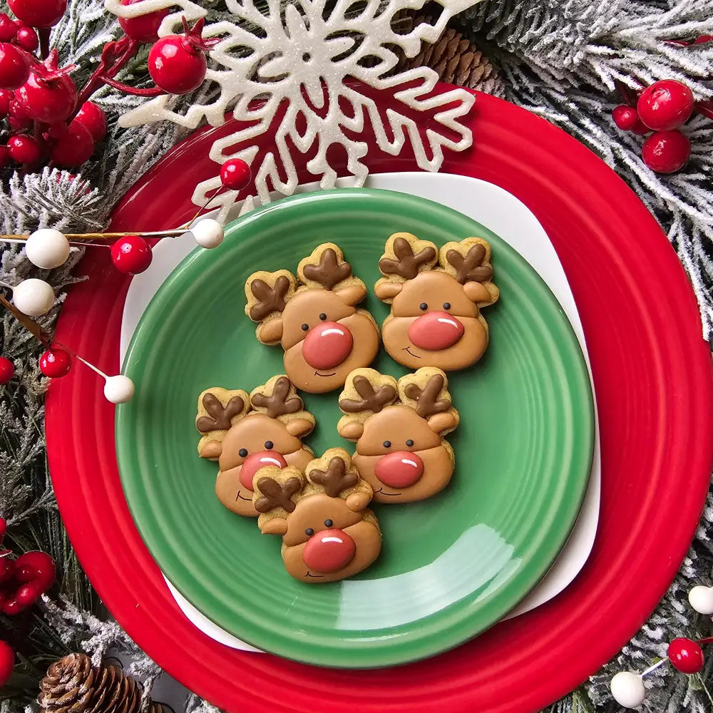 Cookie Cutter (Mini) STL - Reindeer 2’’ - Cookie Cutter STL Files