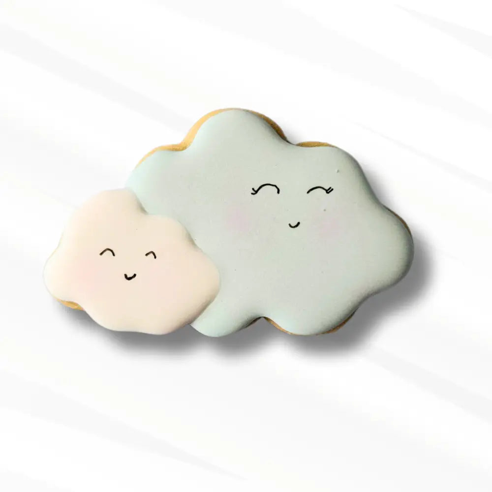 Cookie Cutter STL - Clouds (3 piece set) - Cookie Cutter STL Files