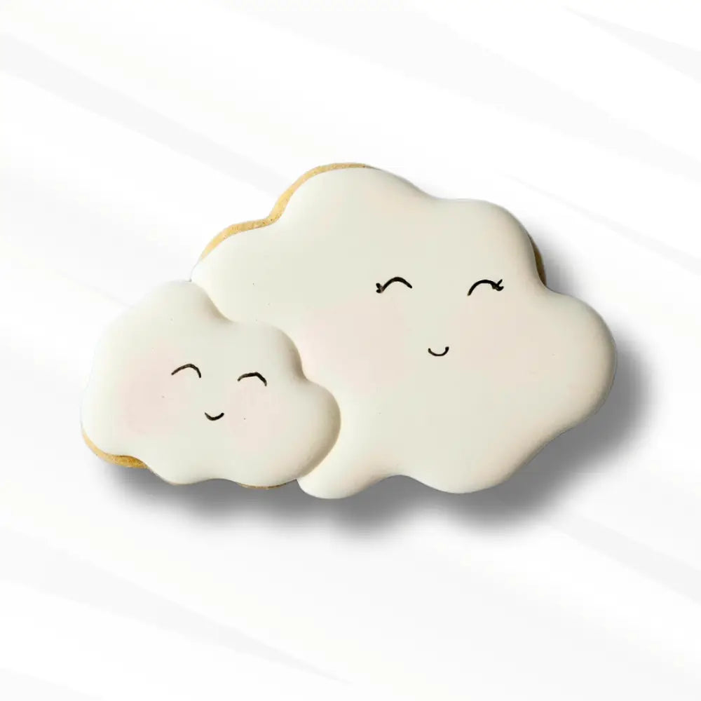 Cookie Cutter STL - Clouds (3 piece set) - Cookie Cutter STL Files