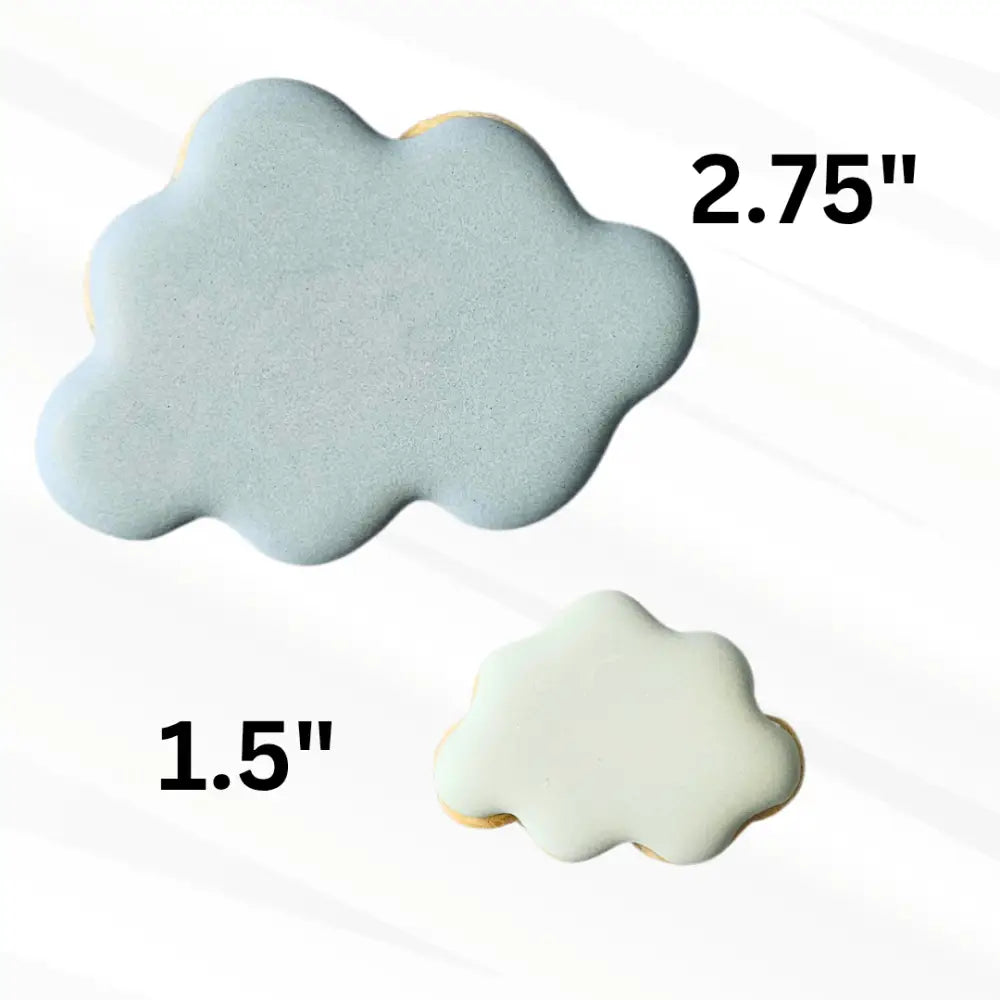 Cookie Cutter STL - Clouds (3 piece set) - Cookie Cutter STL Files