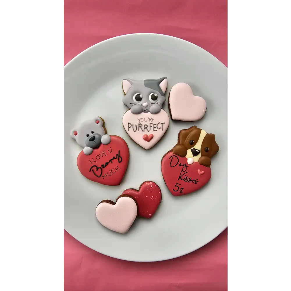 Cookie Cutter STL - Valentine’s Bear - Cookie Cutter STL Files