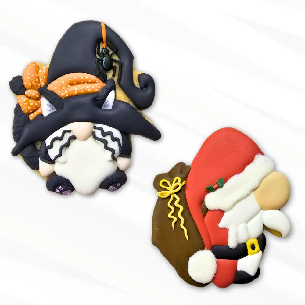 Cookie Cutter STLs - Christmas Gnomies 5 Cutter Set - Cookie Cutter STL Files