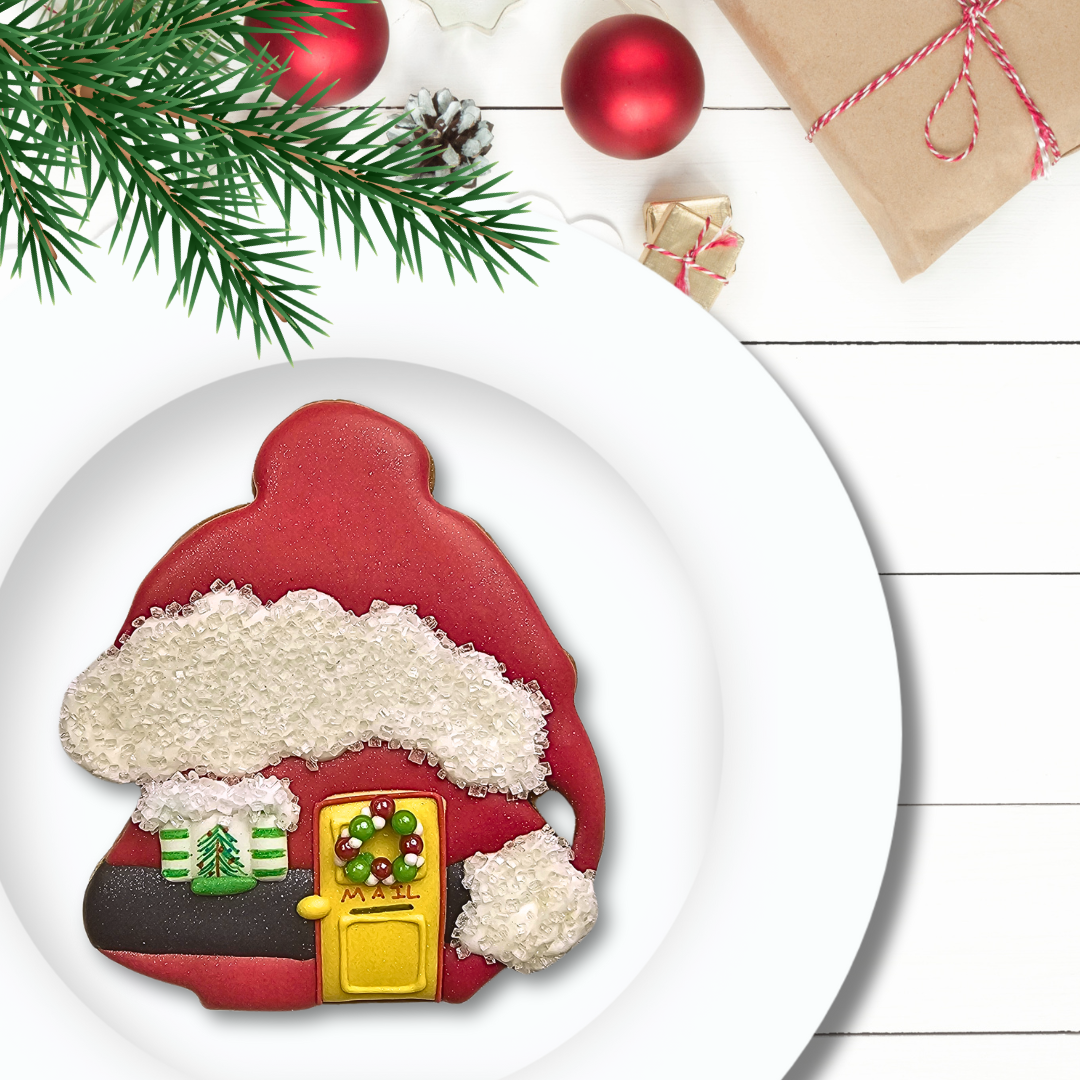 Santa Home for the Holidays cookie class