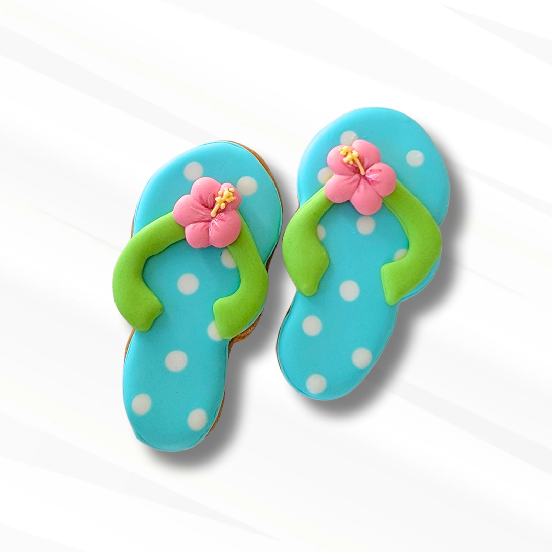Flip Flop Sugar Cookies