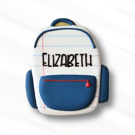 Backpack Sugar Cookie