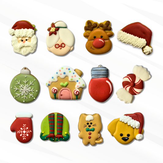 Christmas Mini Cookie Cutter STL Bundle