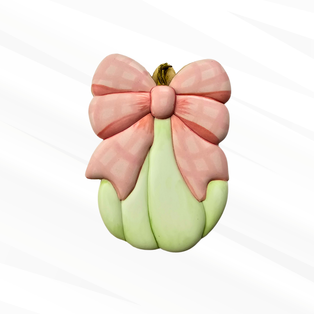 Cookie Cutter STLs - 3 Pumpkins with Bows Set - Cookie Cutter STL Files