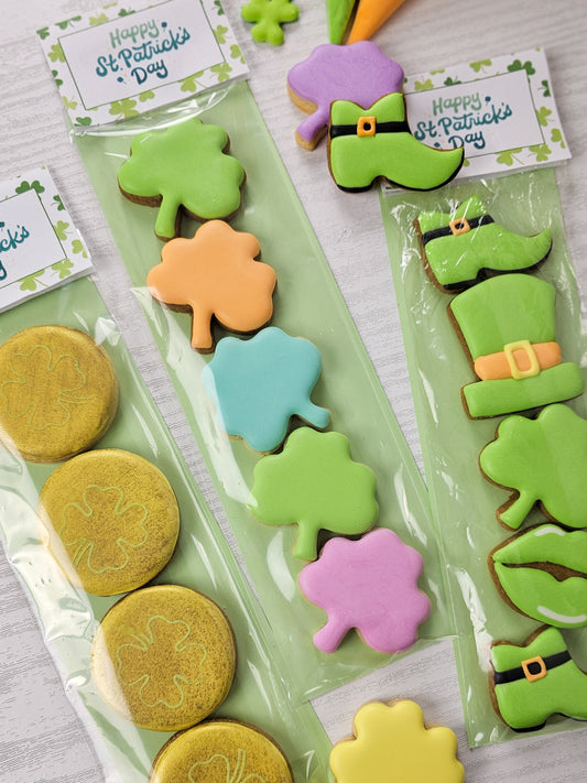St. Patrick's Day sugar cookies