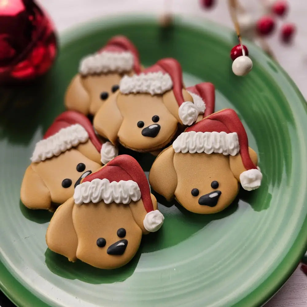 Cookie Cutter (Mini) STL - Christmas Puppy 2’’ - Cookie Cutter STL Files