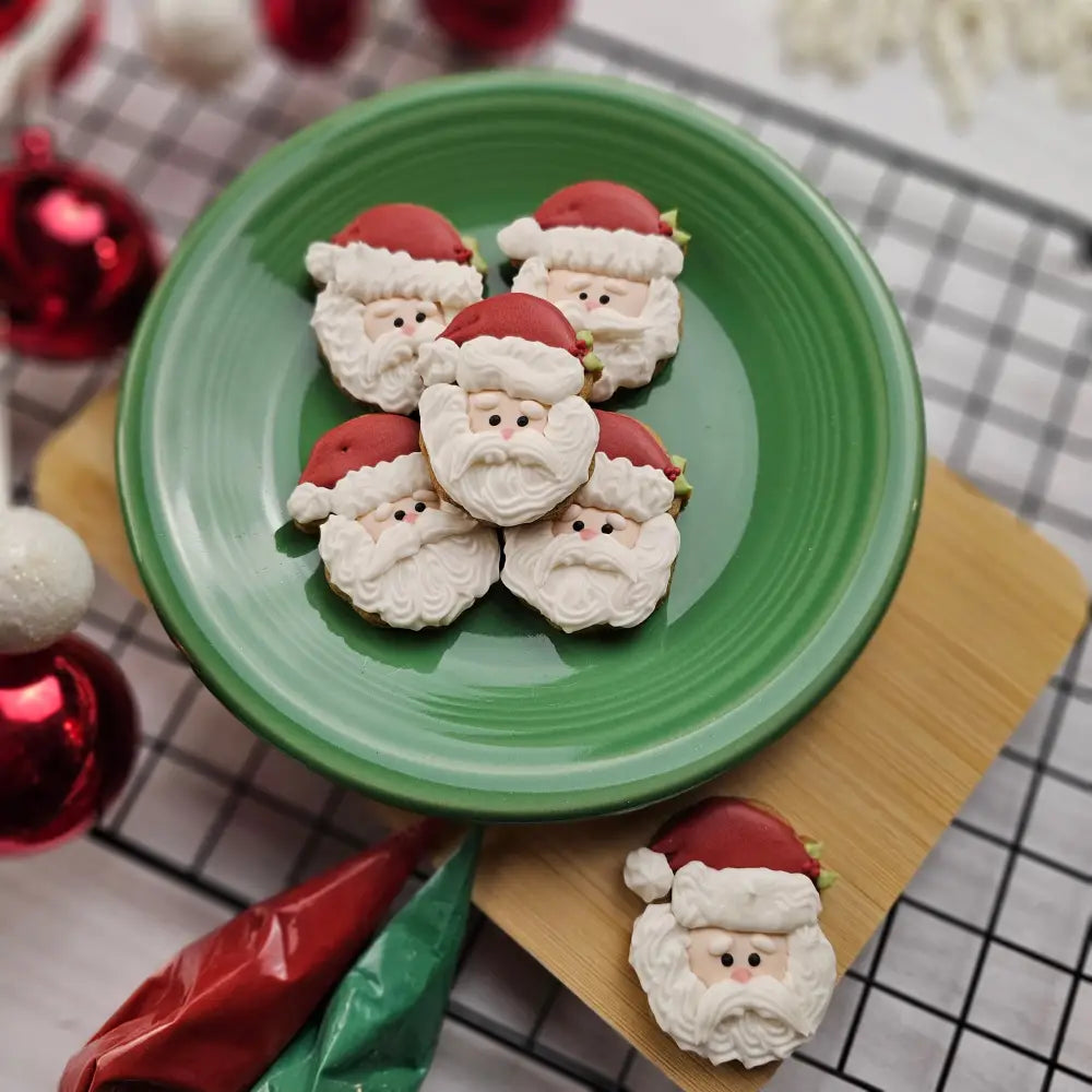 Cookie Cutter (Mini) STL - Santa 2’’ - Cookie Cutter STL Files