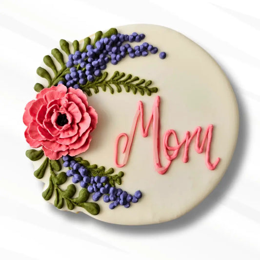 Cookie Cutter STL - Floral Plaque - Cookie Cutter STL Files