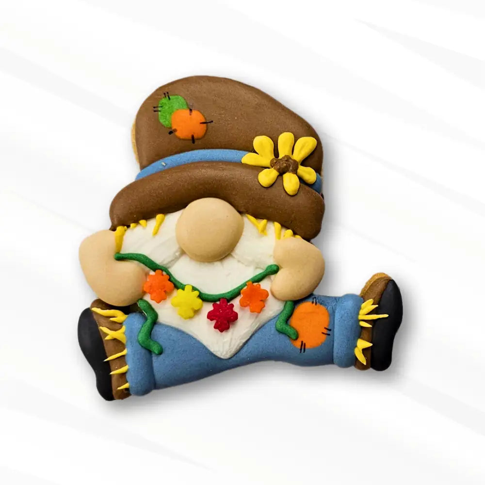 Cookie Cutter STL - Sitting Gnome - Cookie Cutter STL Files
