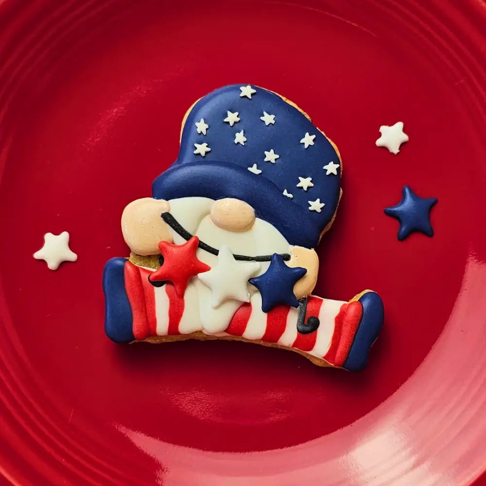 Cookie Cutter STL - Sitting Gnome - Cookie Cutter STL Files