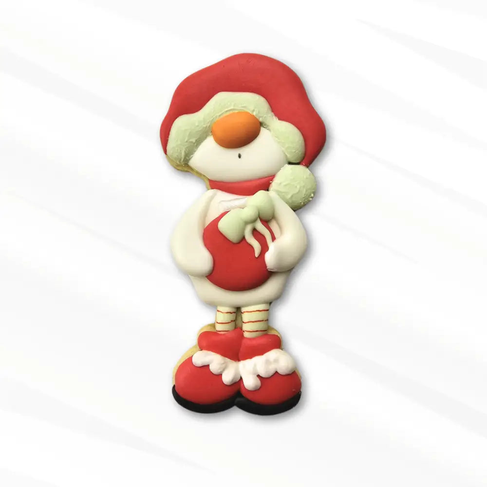 Cookie Cutter STL - Tall Snowman - Cookie Cutter STL Files