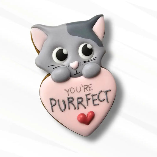 Cookie Cutter STL - Valentine’s Cat - Cookie Cutter STL Files