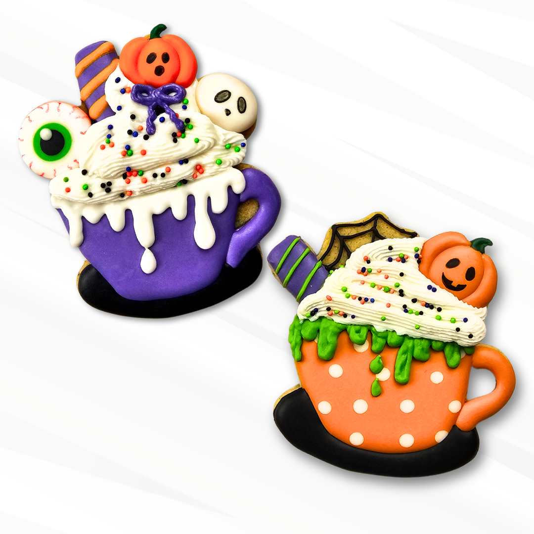 Cookie Cutter STLs - 2 Halloween Mugs Set - Cookie Cutter STL Files