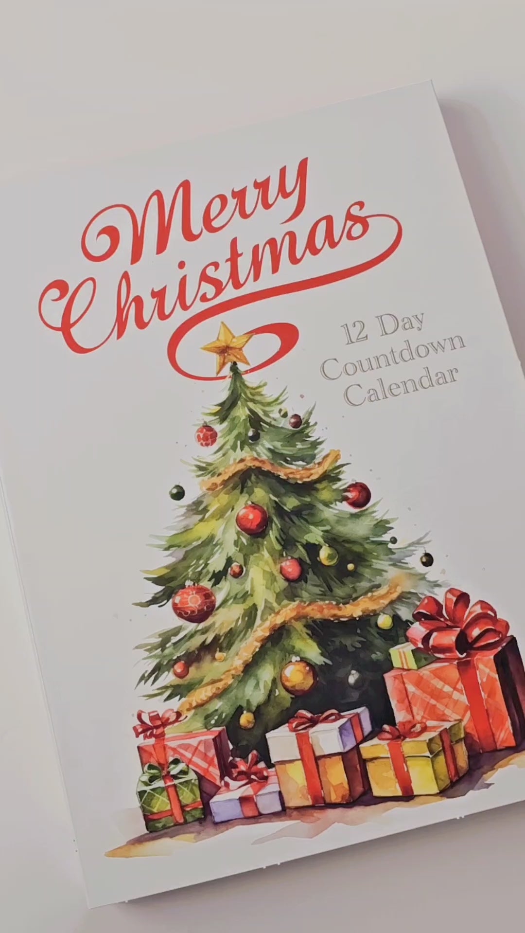Video of Christmas Sugar Cookie Advent Calendar