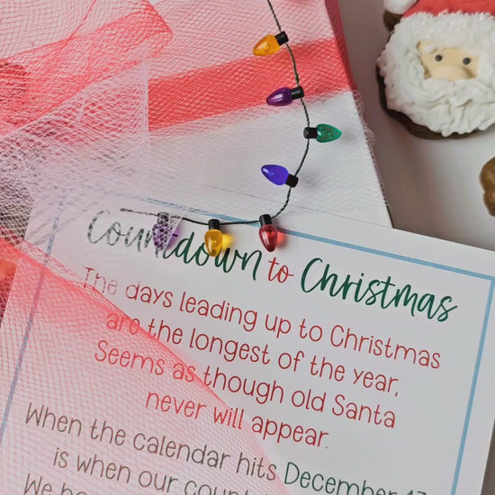 Christmas Cookie Countdown Calendar Sneak Peak Video