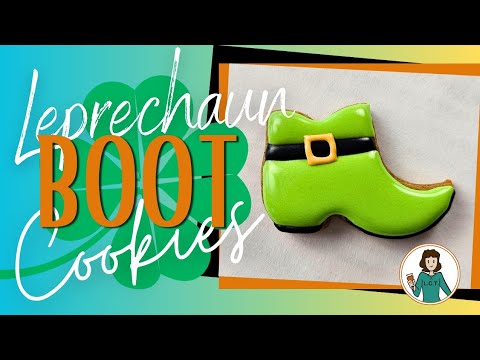 Boot sugar Cookie Decorating Tutorial 