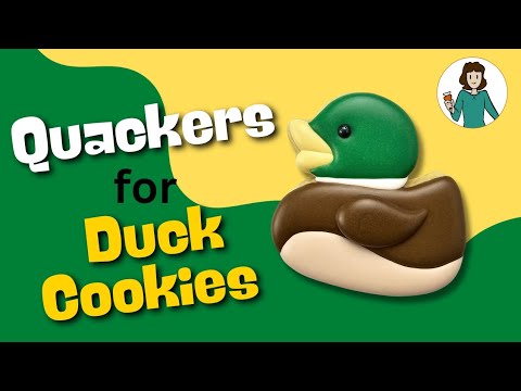 How to decorate duck sugar cookies