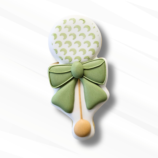 Cookie Cutter STL - Baby Rattle with Bow