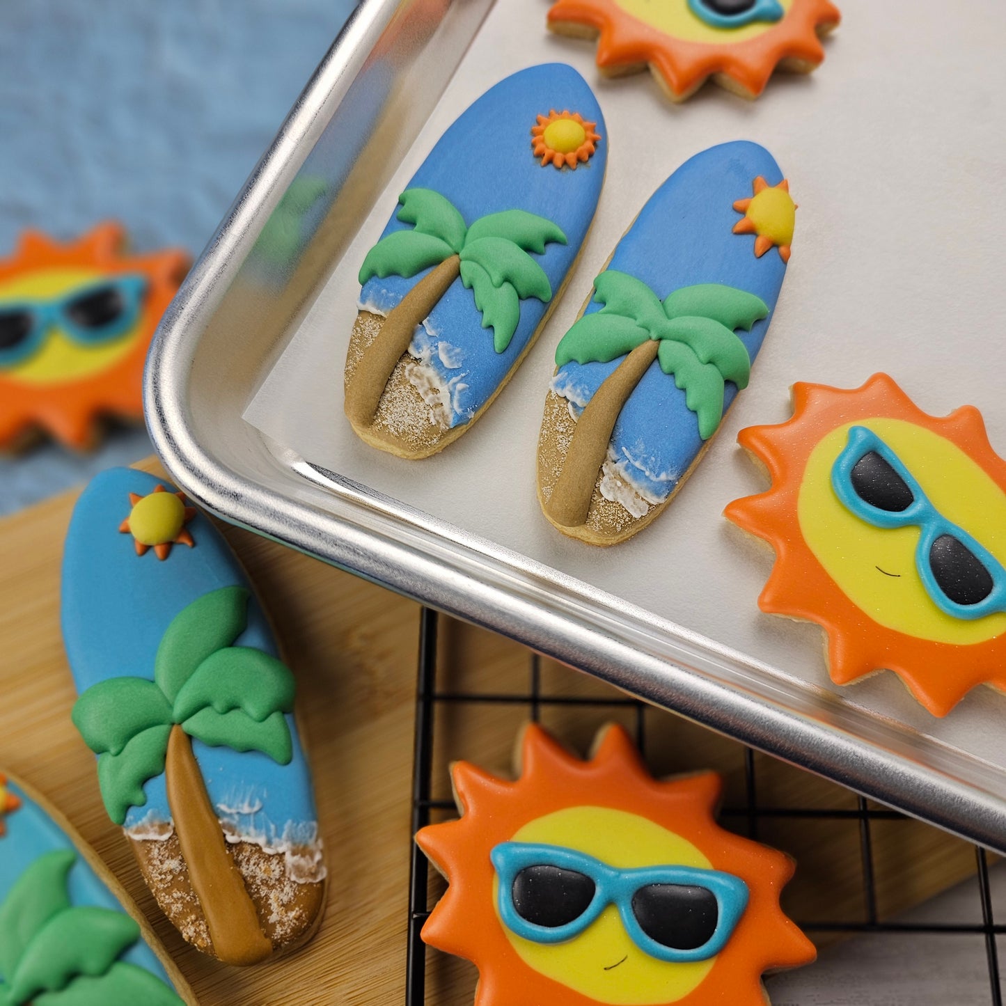 Royal Icing Transfer Sheet - Sunglasses